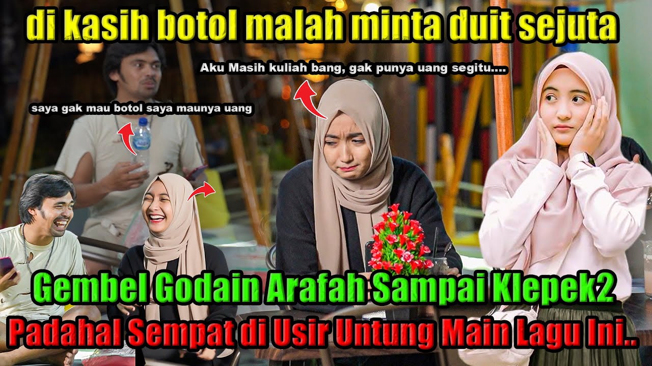 Gembel Godain Arafah Sampai Klepek-Klepek Padahal Sempat di Usir, Untung Main Lagu Ini