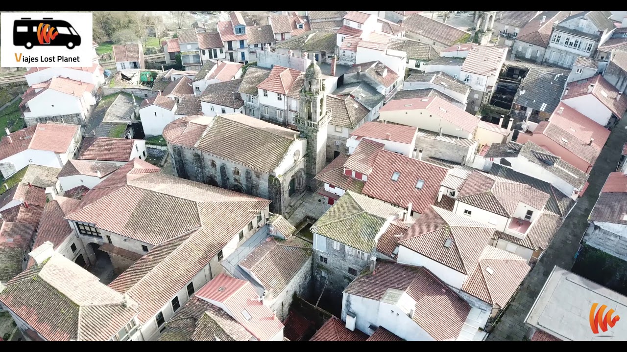 VIDEO: GALICIA DESDE EL AIRE: RIBADAVIA (ESPAÑA) 4K