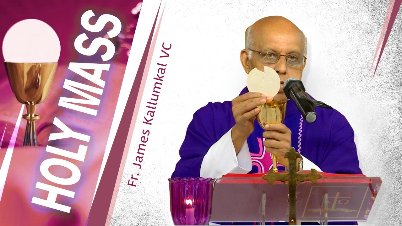 Holy Mass Live Today | Fr. James Kallumkal VC |25 Feb| Divine Retreat Centre Goodness TV