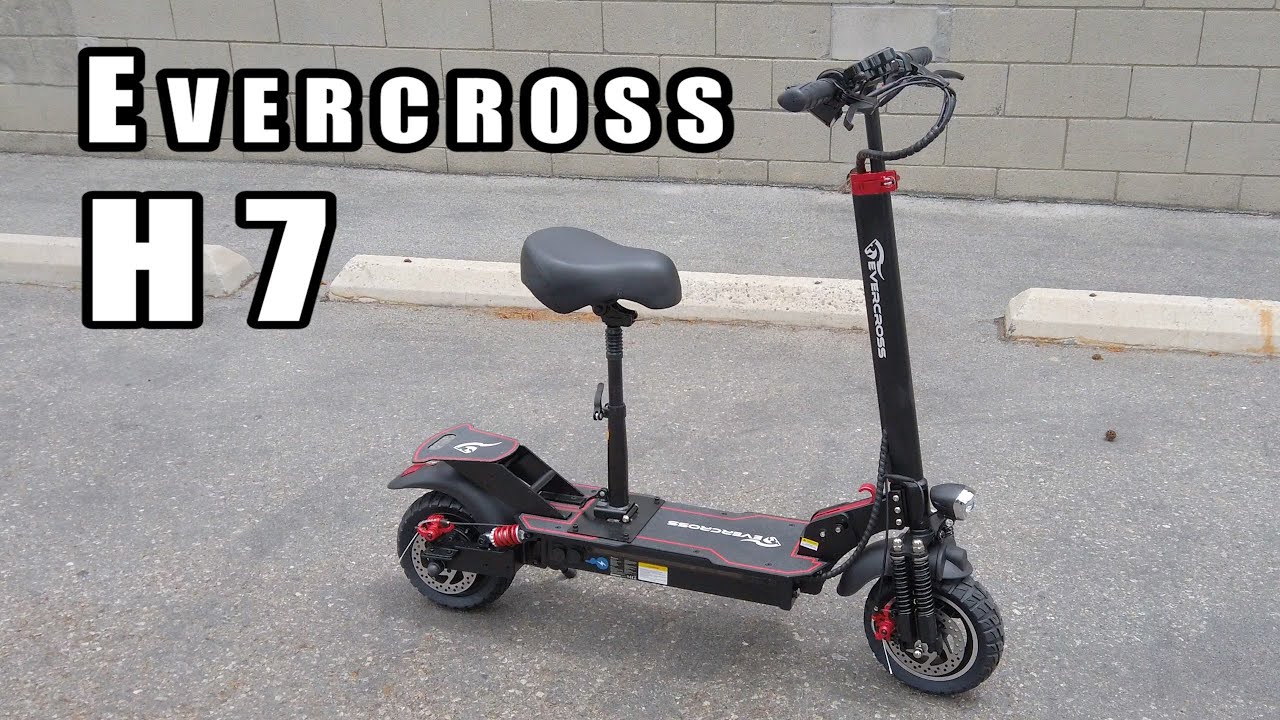 EVERCROSS H7 800W Seated Electric Scooter Review 🛴