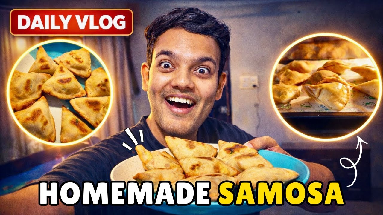 Homemade Samosa Experiment😜 | Success or Fail ?