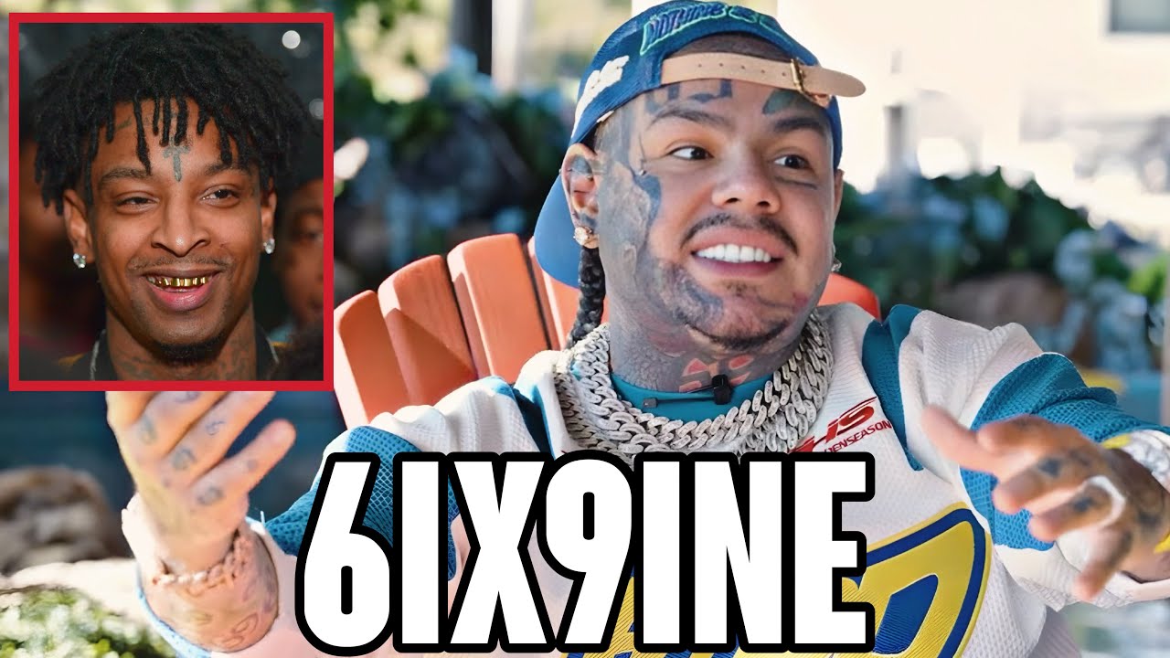 6ix9ine обрушился с критикой на 21 Savage и движение «К чёрту улицы!»