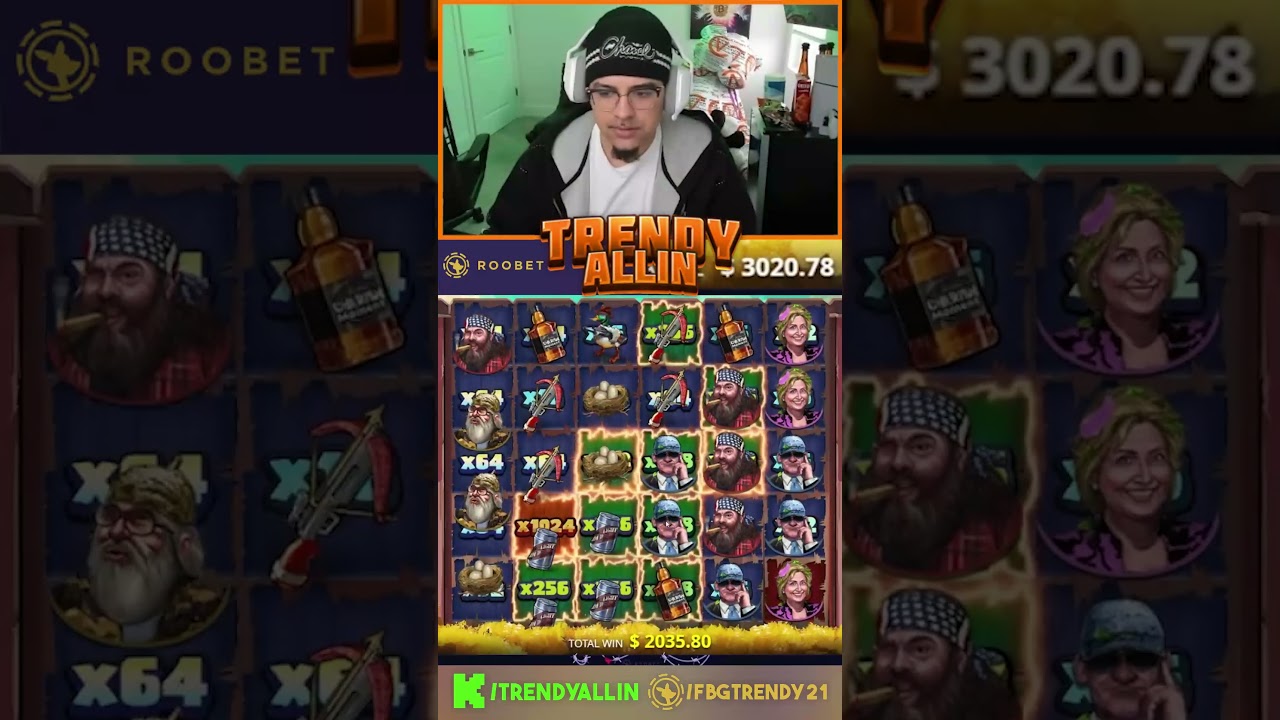 *NEW* DUCK HUNTERS SLOT IS INSANE! 🦆🦆 +$2,200 WIN  
