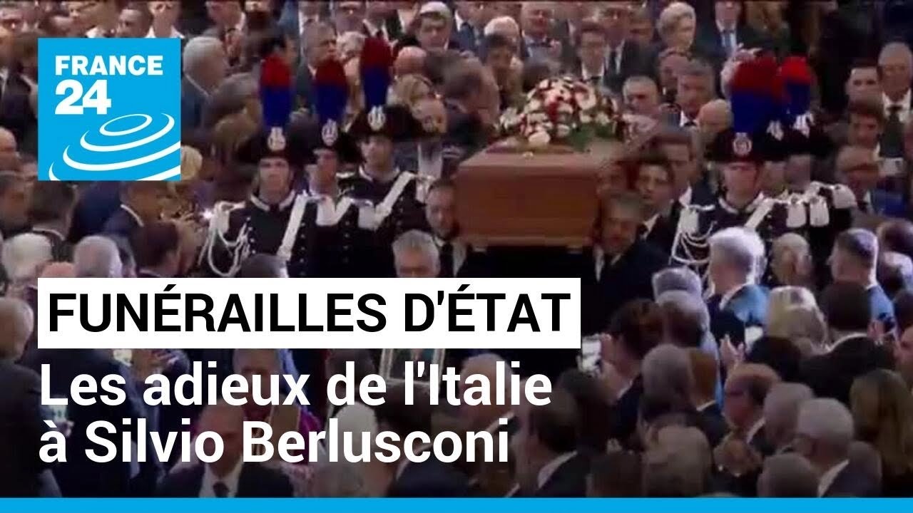 Funérailles d'État de Silvio Berlusconi : les adieux de l'Italie à la cathédrale de Milan