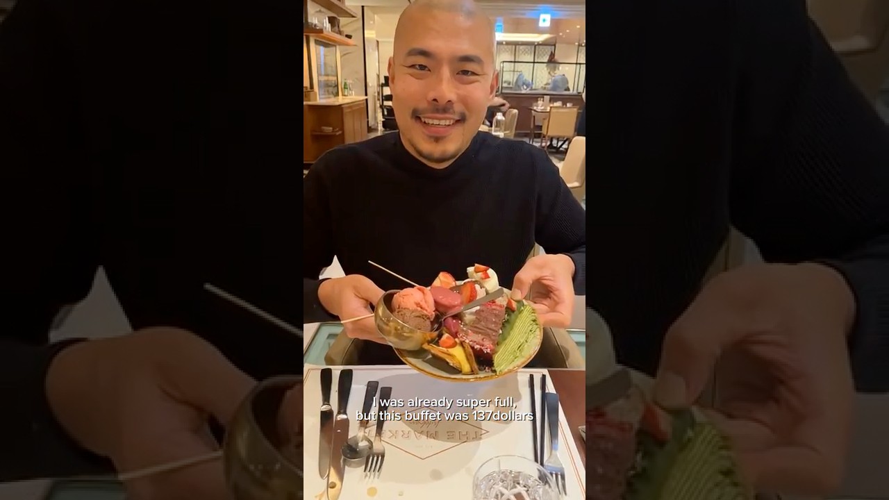 Это ЛУЧШИЙ шведский стол в Корее? 137 долларов. Мукбанг на день рождения в Four Seasons Seoul.
