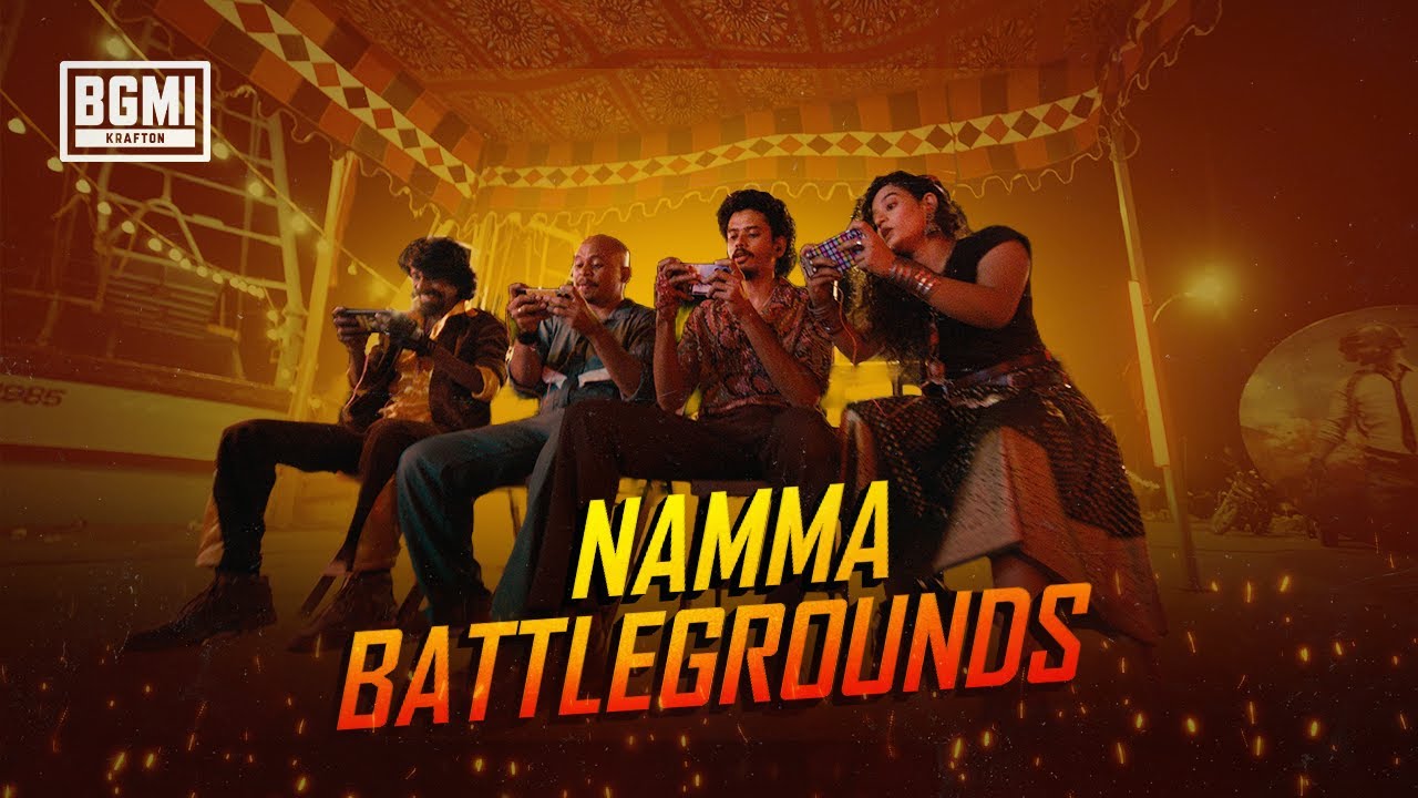 Namma Battlegrounds | #BGMI South Anthem | Anniversary Special