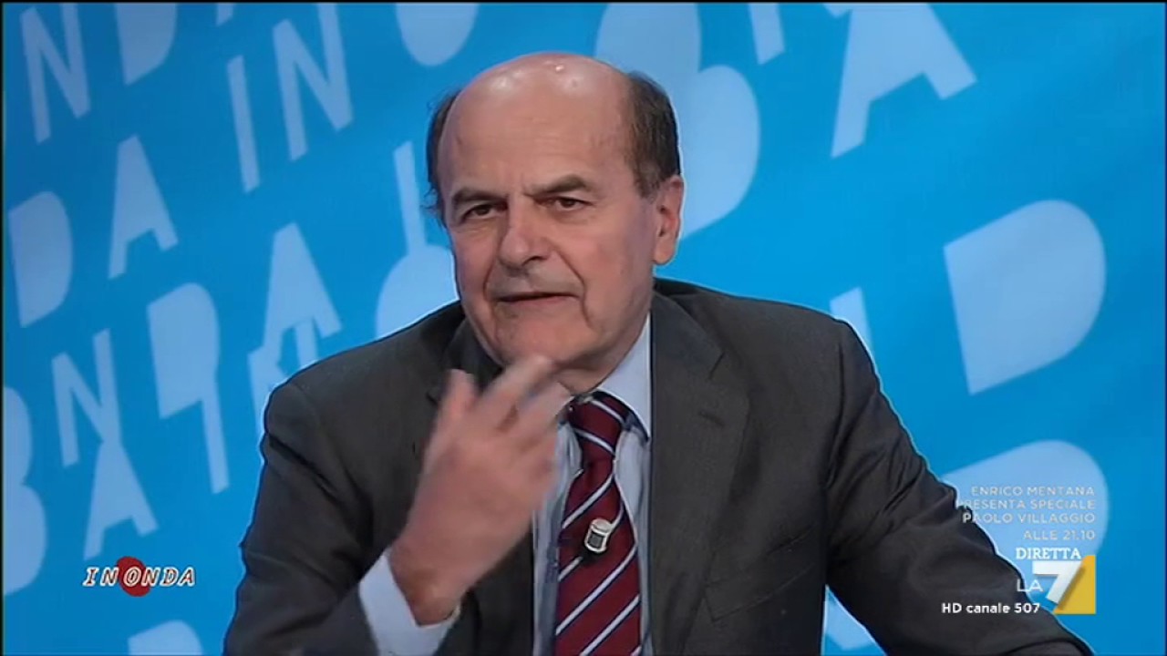 Pier Luigi Bersani: 'Le parole di Vasco ti entrano come pallottole in testa'