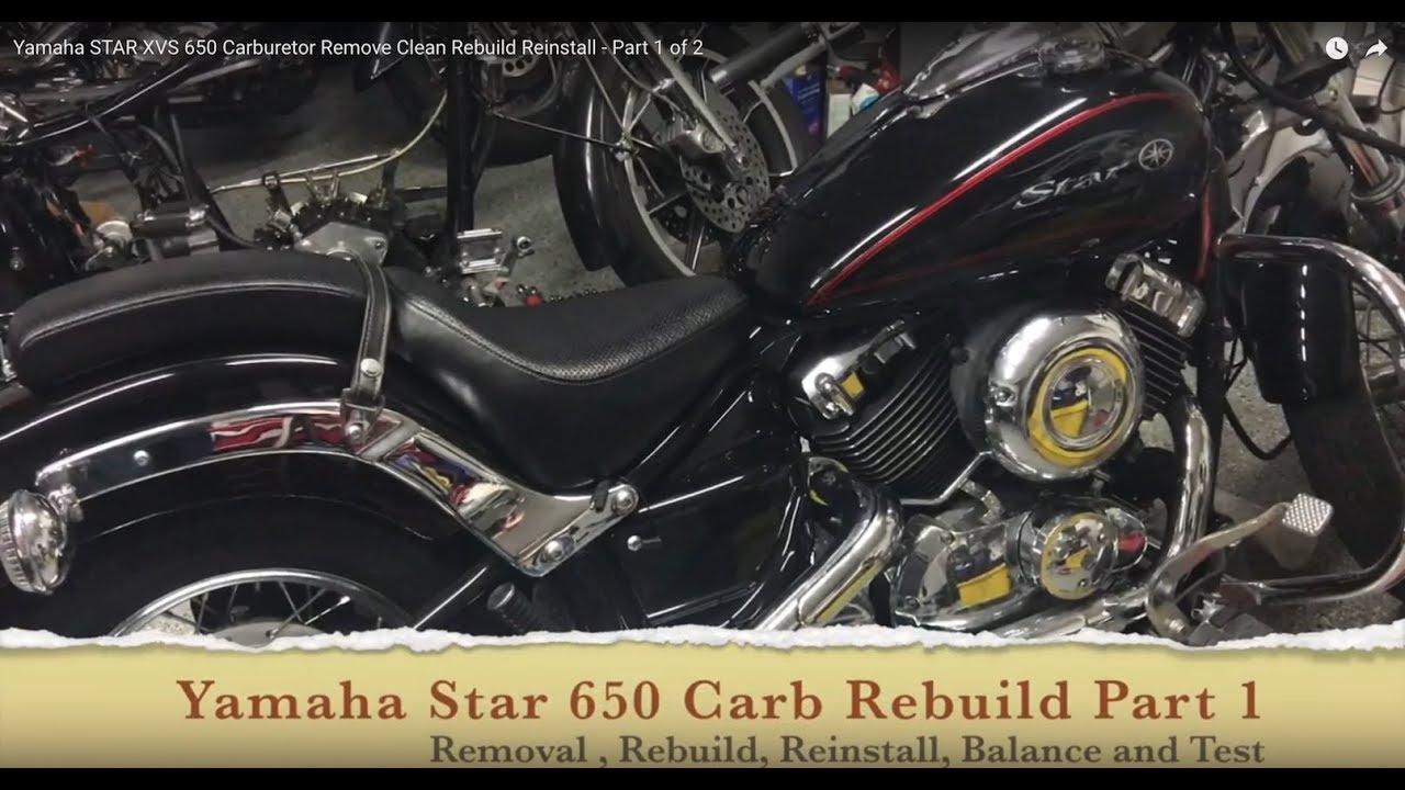 Карбюратор Yamaha Star 650: снятие, очистка, сборка, переустановка, синхронизация — часть 1 из 2