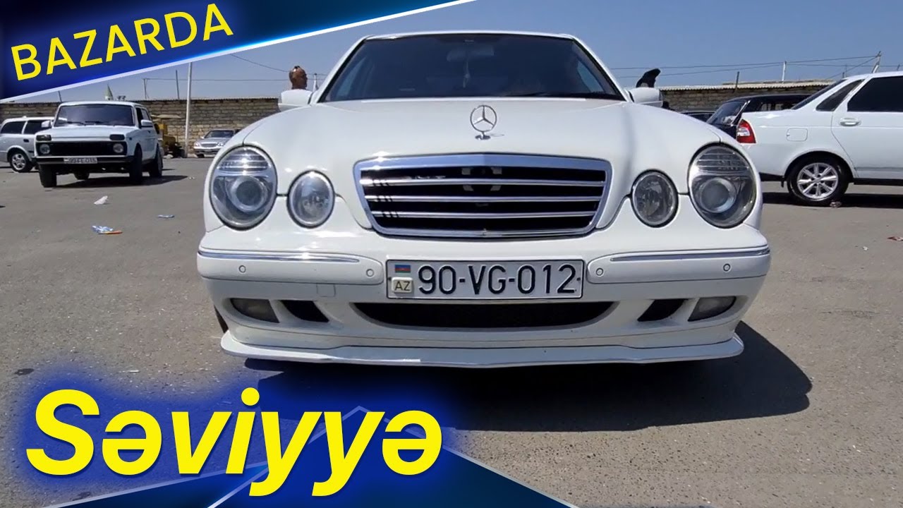 Bu 4 faranı mütləq bəyənəcəksiz 🔥 Sumqayıt maşın bazarında W210 Mercedeslər @masinbaz @tajafarov