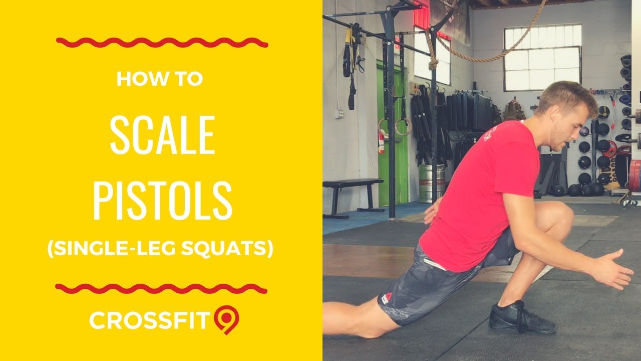 How to Scale Pistols (Single-Leg Squats)