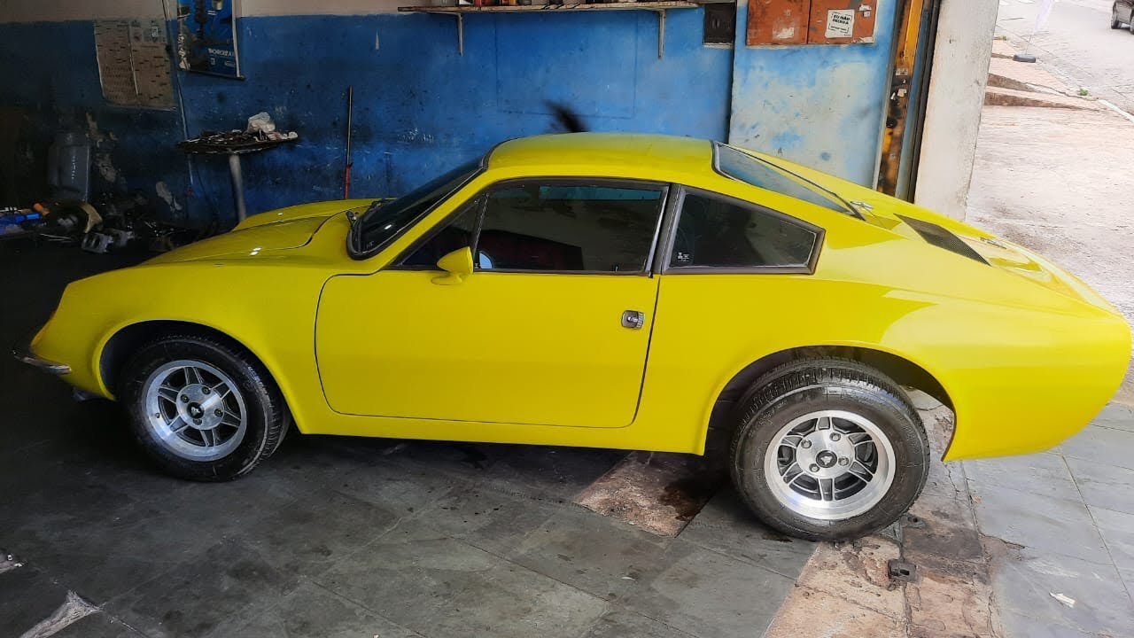 Puma GTE 1977 | Pintura do cofre concluída - Primeira etapa 