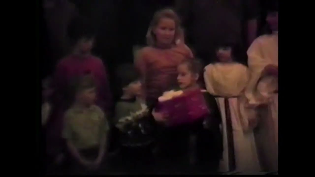 Christmas Program at Lighthouse Church - 1991