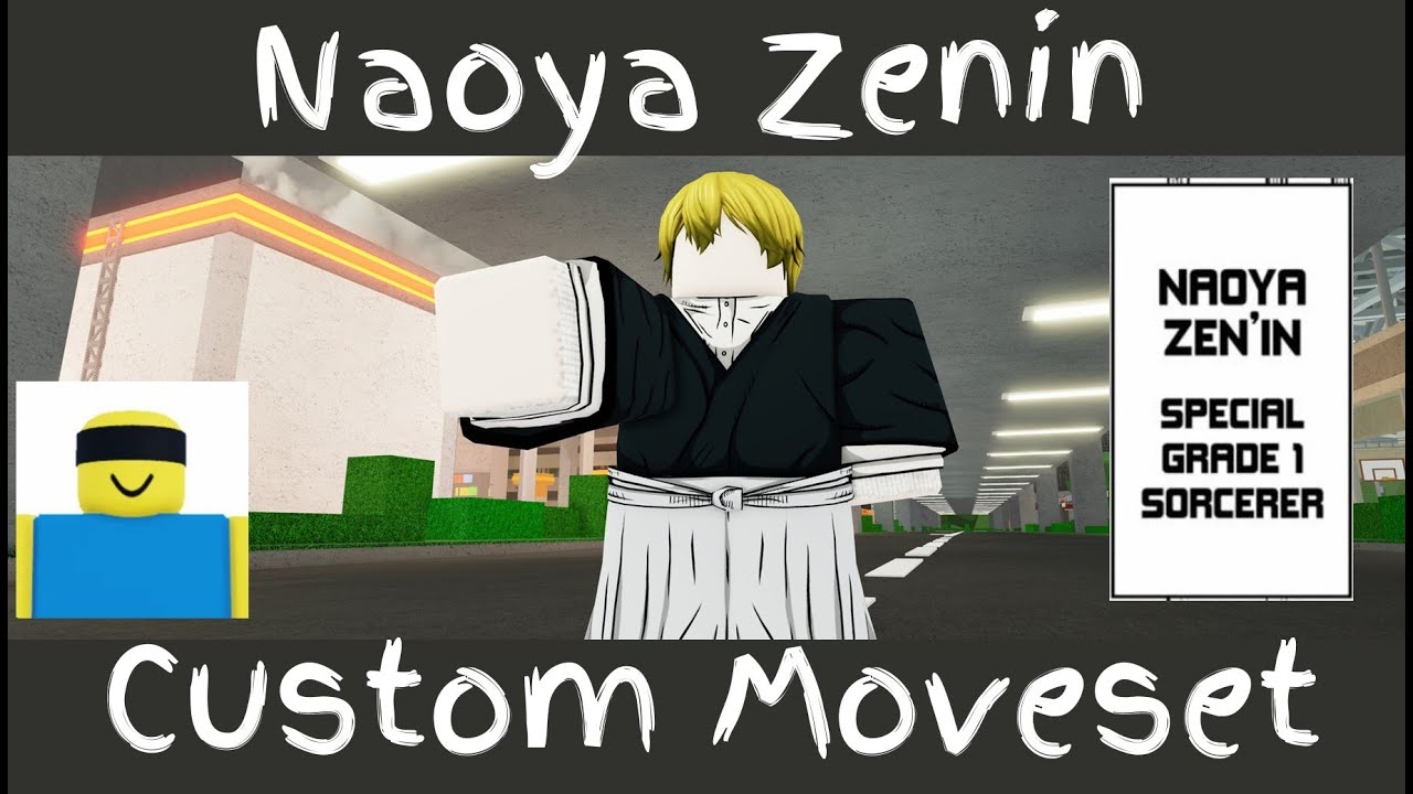 Naoya Zenin Custom Moveset (JJS Skill Builder)