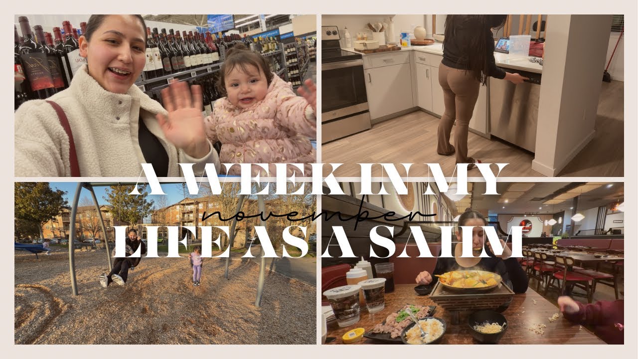 A week in my life as a SAHM 🤎 | SHOP | CLEAN | PARK | FOOD