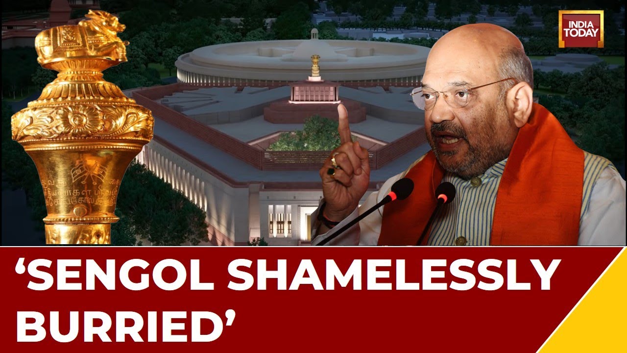 Sengol Reduced To Walking Stick | BJP's All Out Attack On Congress Over Sengol | New Parliament Row