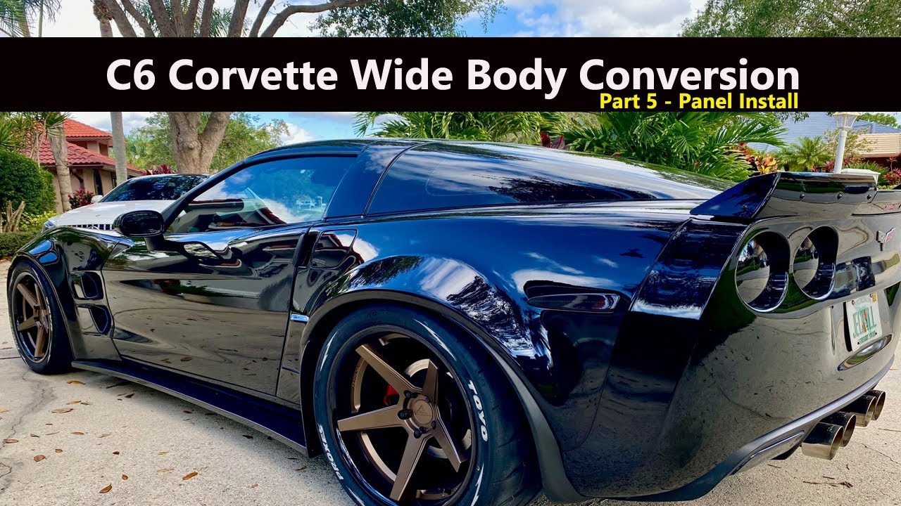 C6 Corvette Widebody Part 5 - Change in Direction SSVettes ZR1X to California Super Coupes SC ZLR