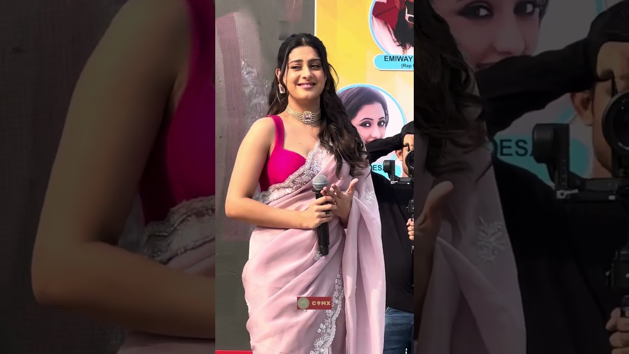 Isha Malviya looking beautiful in saree @ Malad Masti | Isha Malviya