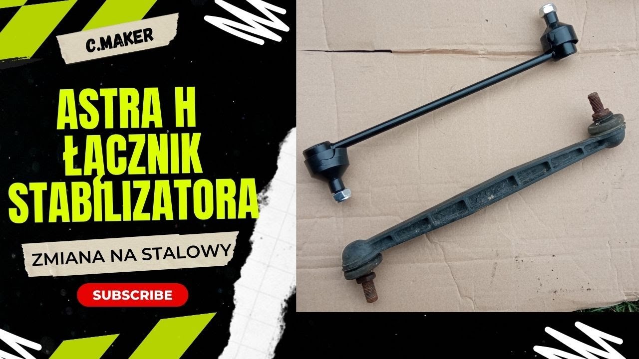 Wymiana łącznika stabilizatora Opel Astra h 3 III