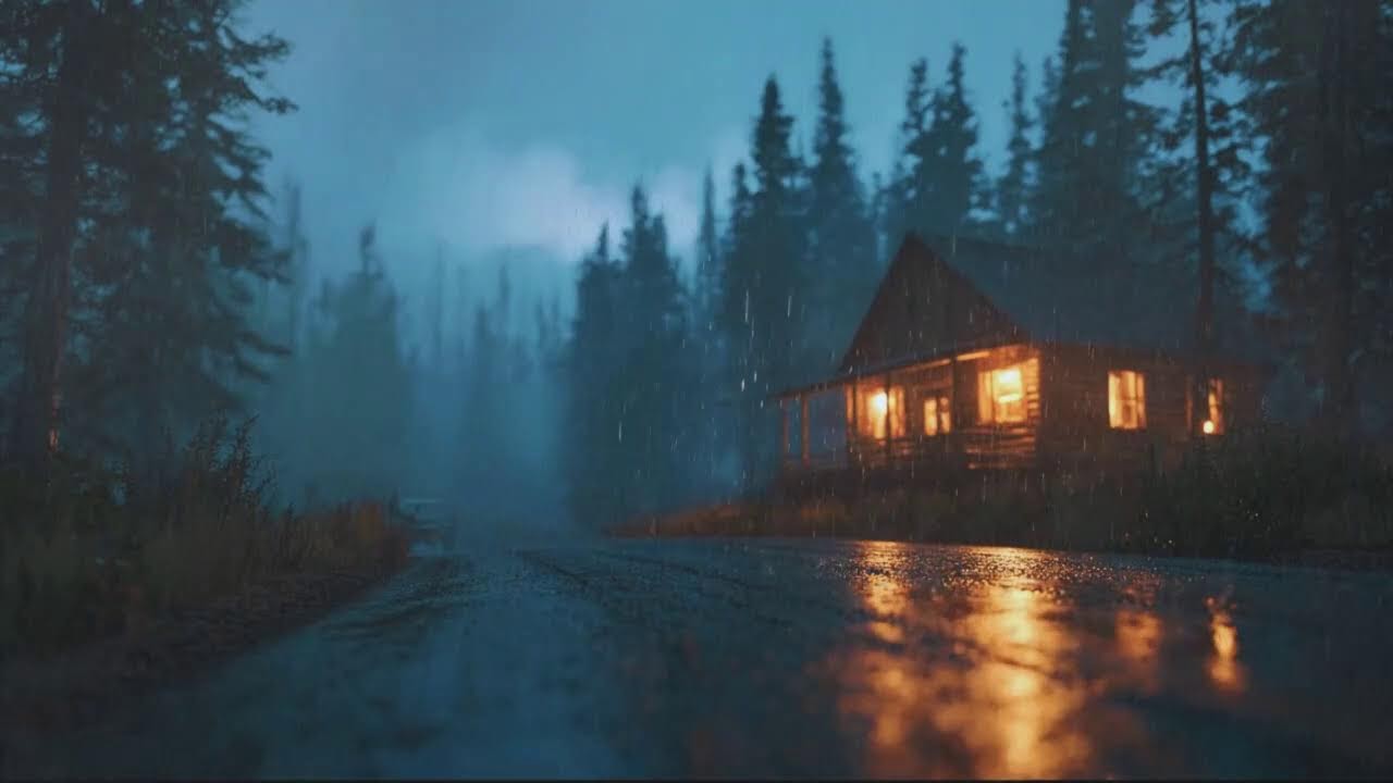 People Fall Asleep in Minutes With Heavy Rain and Thunder