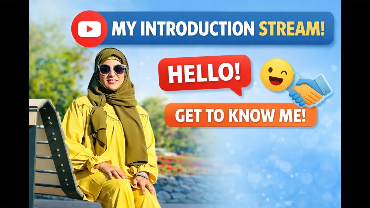 “Hello Everyone! This is Ramseena – Let’s Talk, Learn & Connect Live”