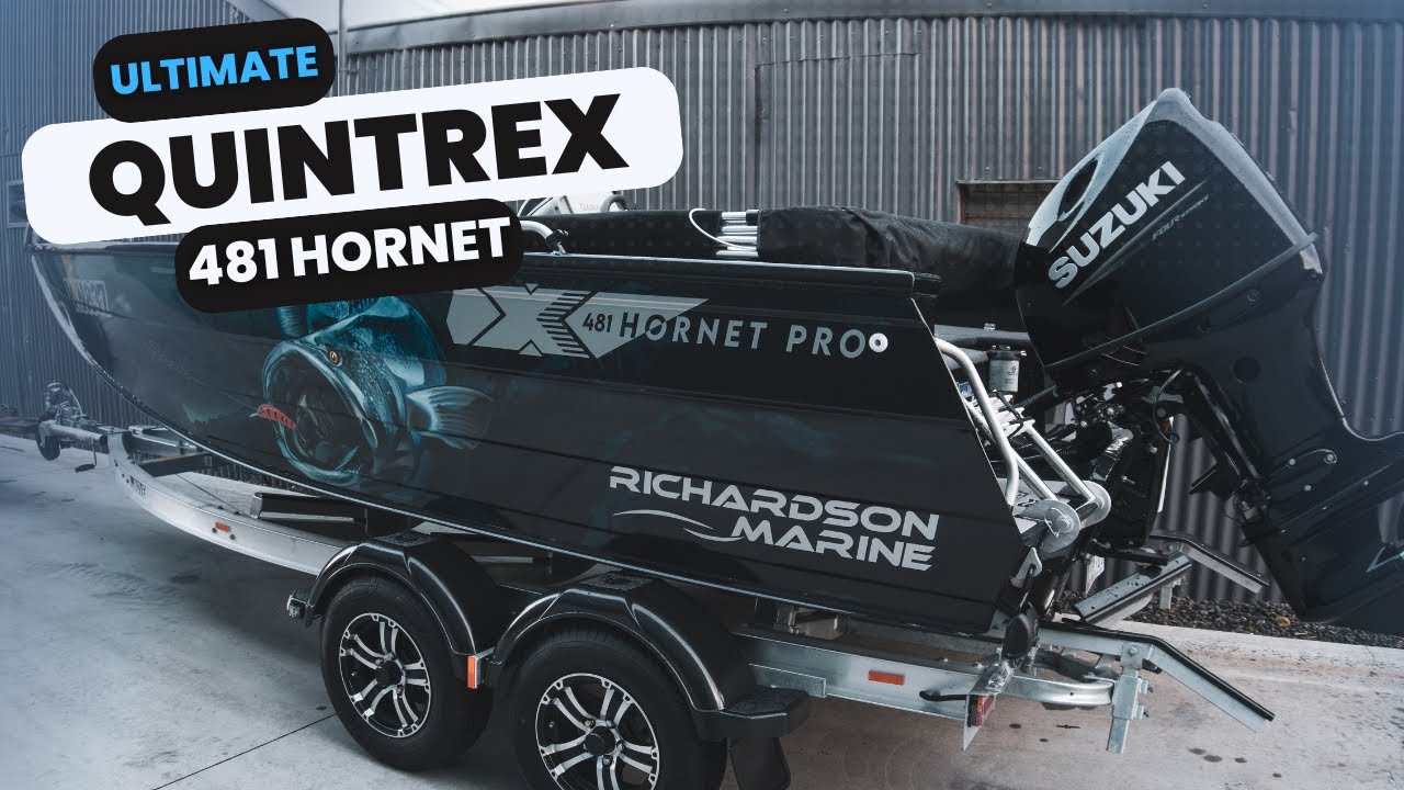 Лучший Quintrex Hornet в Австралии? 481 Hornet Pro Build.