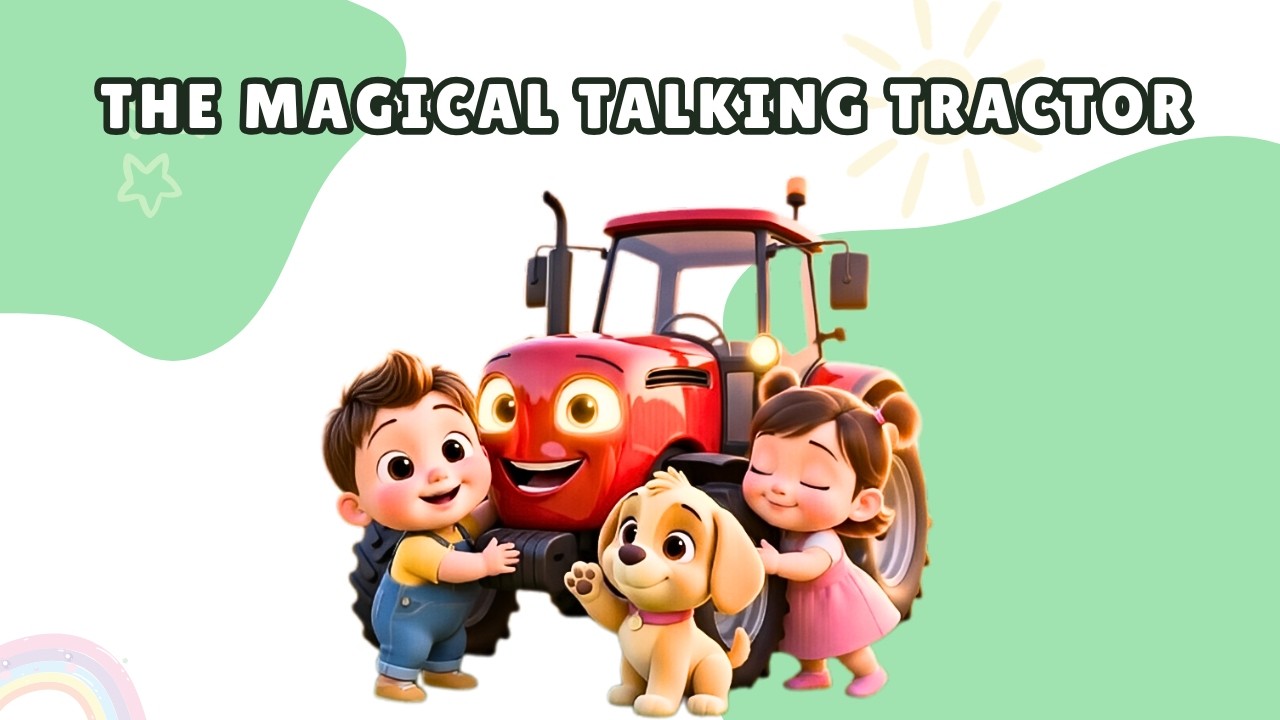 🌟 The Magical Talking Tractor 🚜 | Toddler Farm Story | momomasti Kids Special