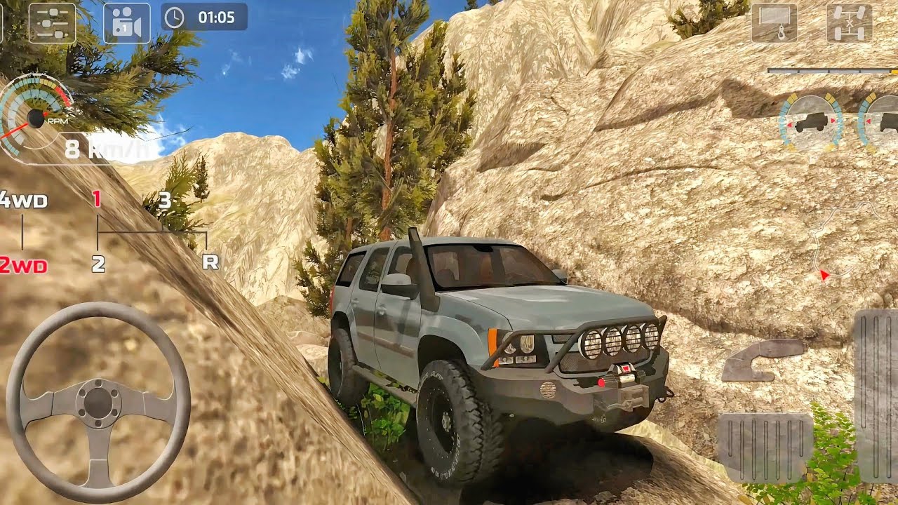 Offroad Drive Desert Gameplay - Realistic 4×4 Offroad Car Driving - Android Gameplay