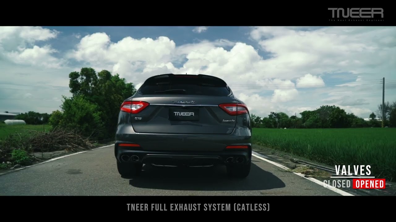 Maserati Levante Trofeo V8 w/ TNEER Full System & Catless Downpipe