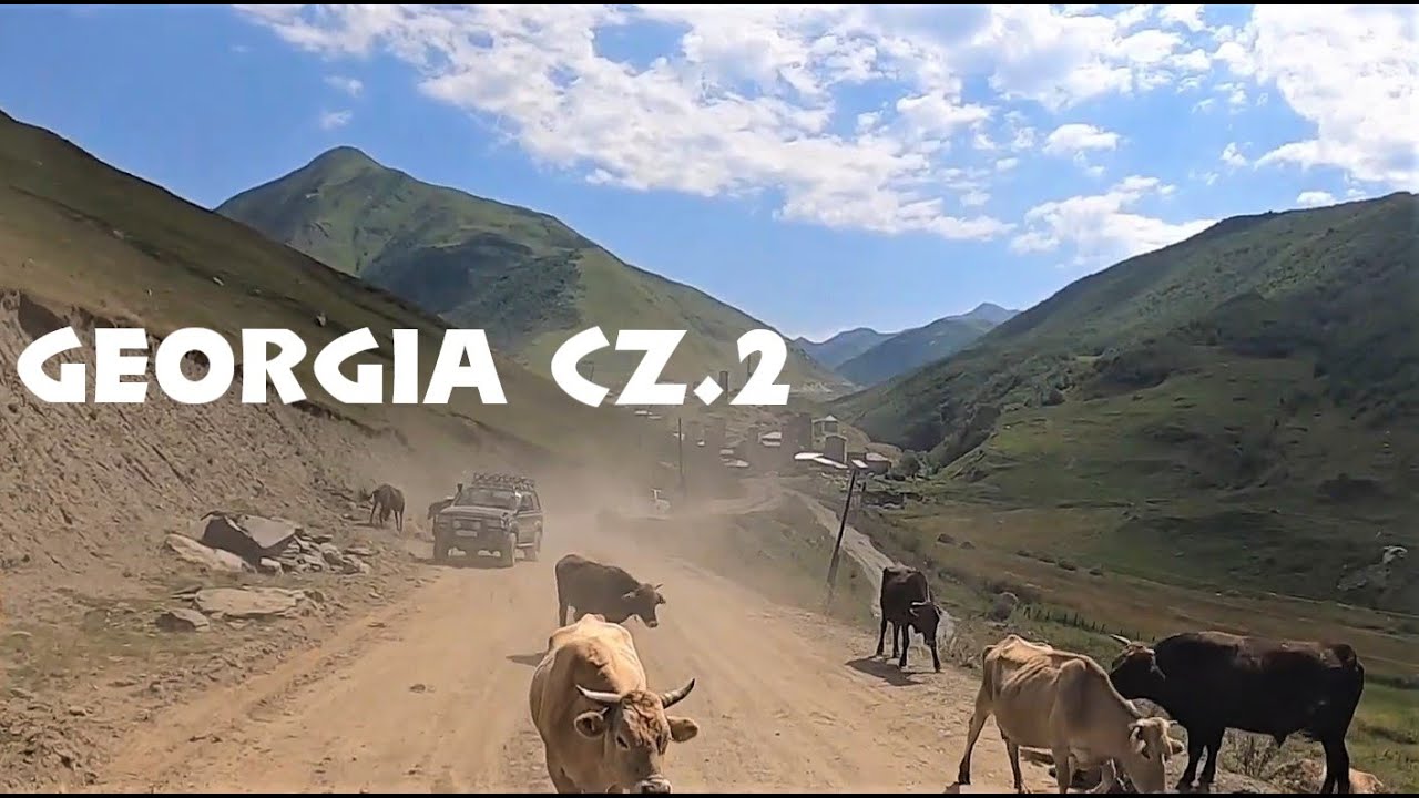 Georgia 08.2023 - Droga z Mestii do Ushguli