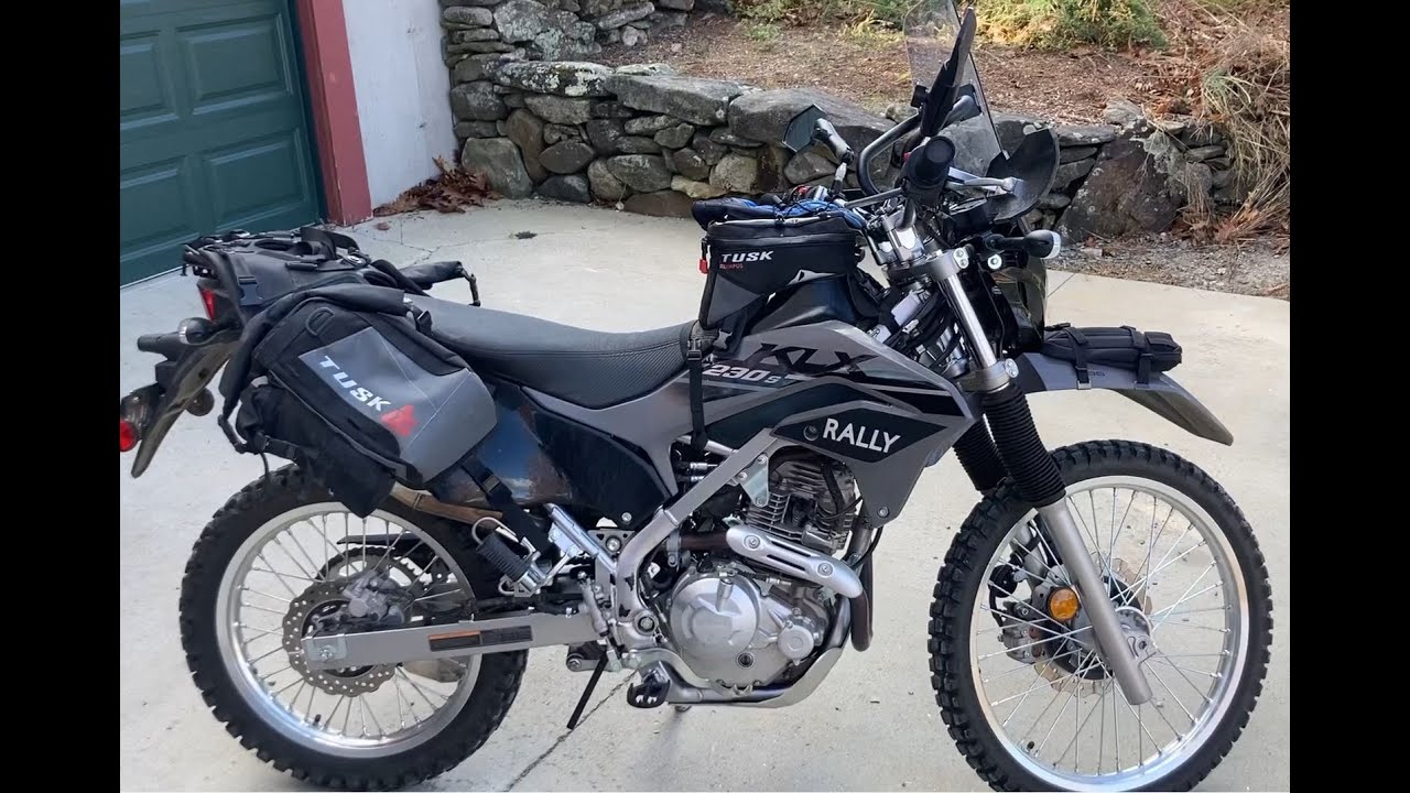 KLX 230 4 gallon tank install and review