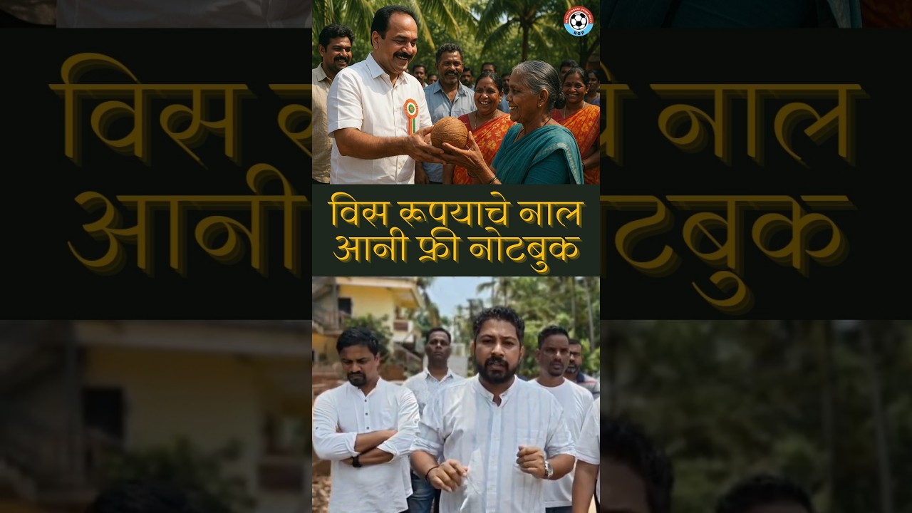 20 Rupyache Naal ani Free Notebook #rgp #rgpforgoa #manojparab