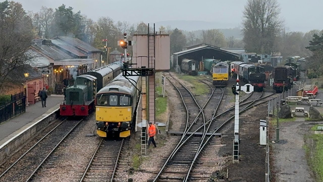 The South Devon Railway 2024 Diesel Gala 09/11/2024 pt1