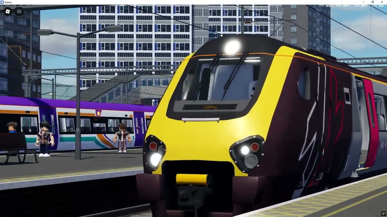 roblox british railway route learning 220 victoria docks to cuffley