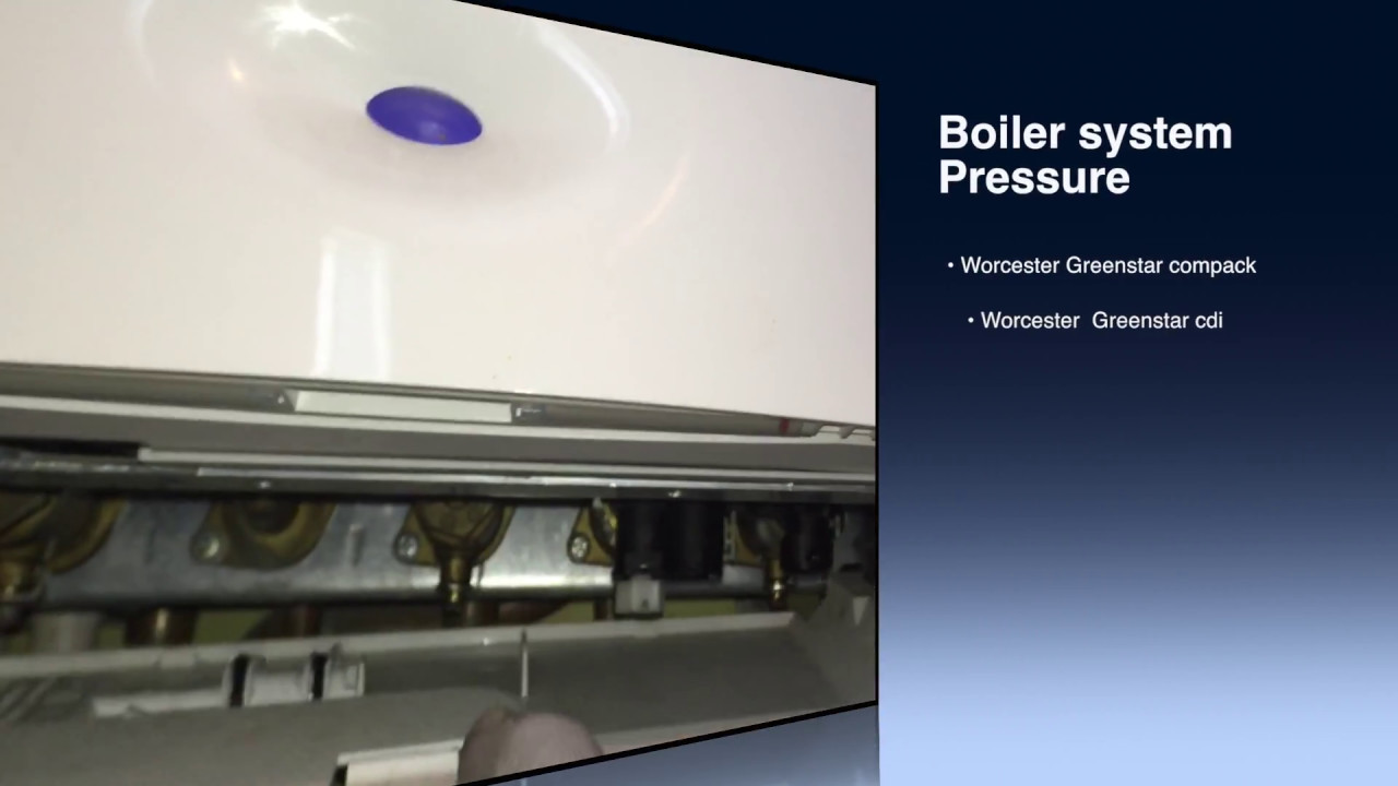 How to re pressure your worcester greenstar boiler Needs training