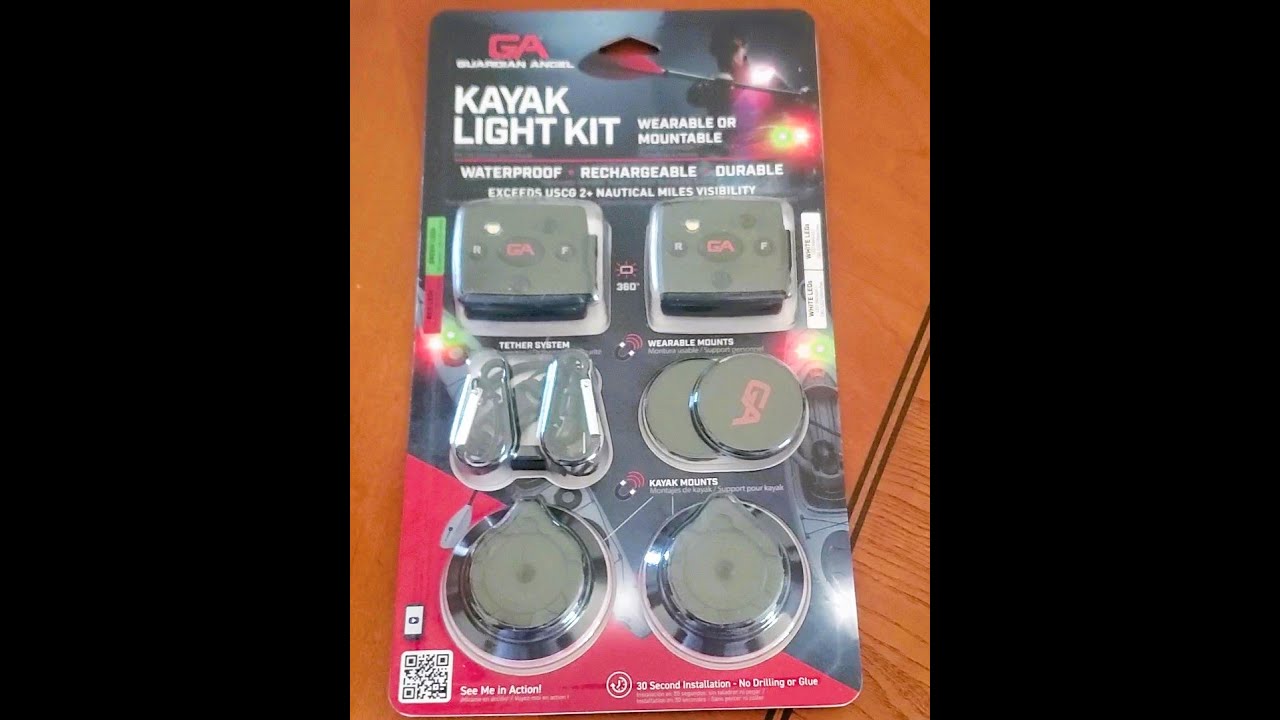 Guardian Angel Devices Kayak Light Kit, First look... It's that 