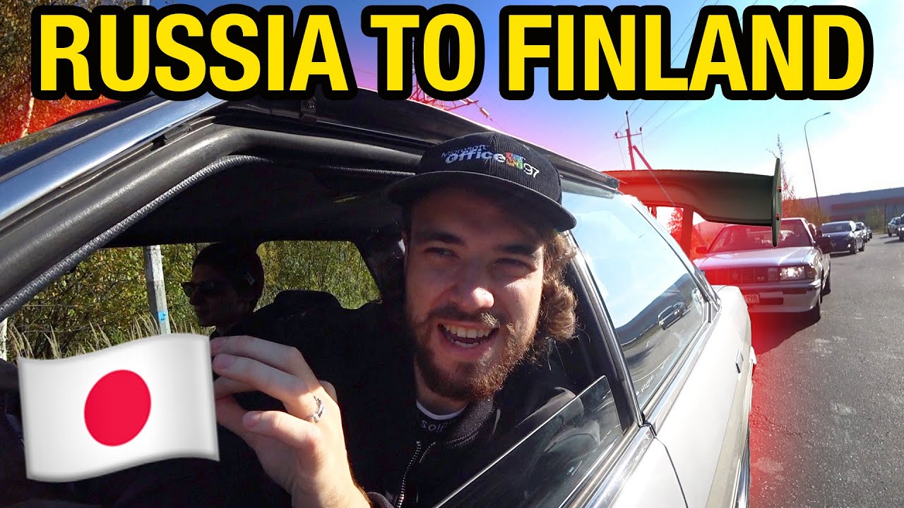 Путешествие на русском JDM-автомобиле в Финляндию 🇷🇺