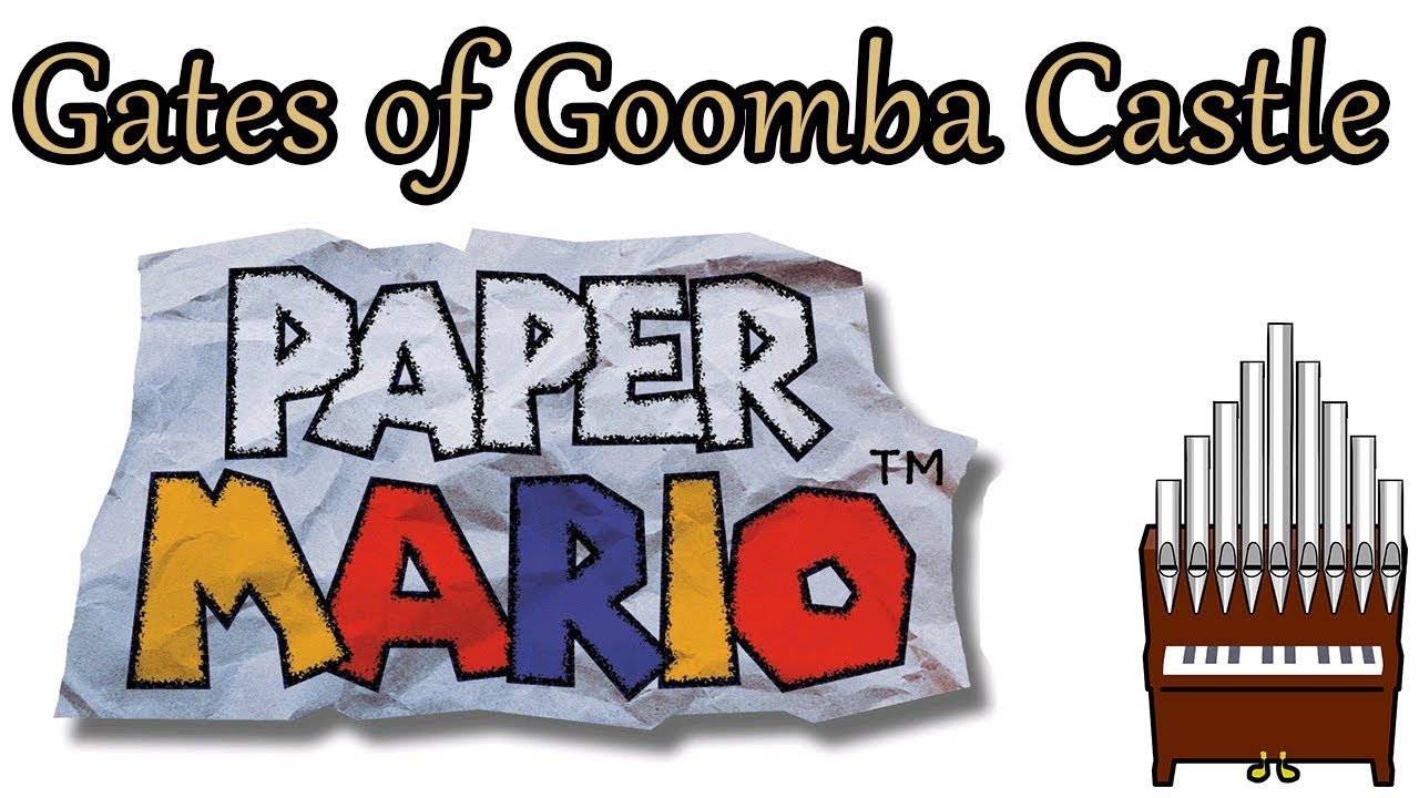 Gates of Goomba Castle Paper Mario Organ Cover