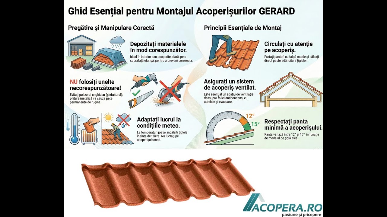 Anatomia unui acoperiș GERARD 🎯