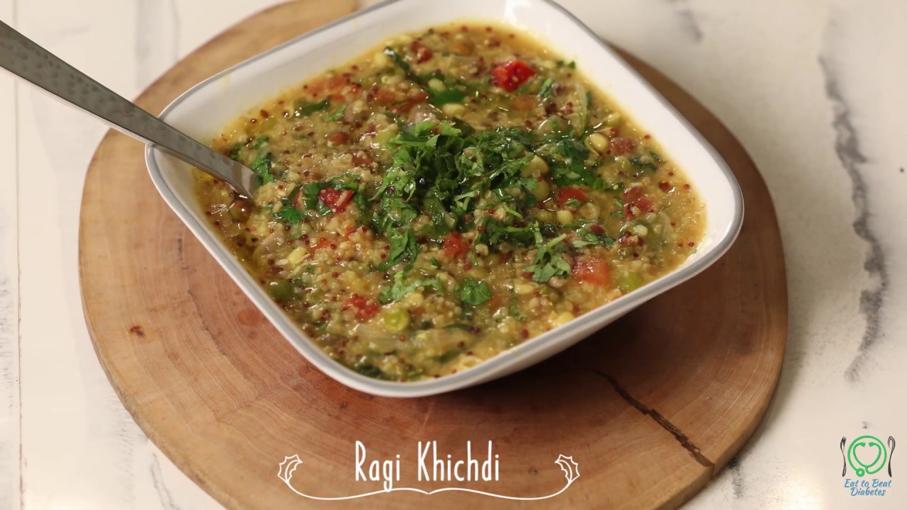 Sprouted Ragi khichdi | Diabetes Friendly Diet | Healthy Food | अंकुरित रागी खिचड़ी