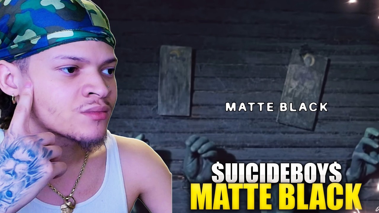 THE OPEN STANCE & ADLIBS!! $UICIDEBOY$ - MATTE BLACK REACTION!