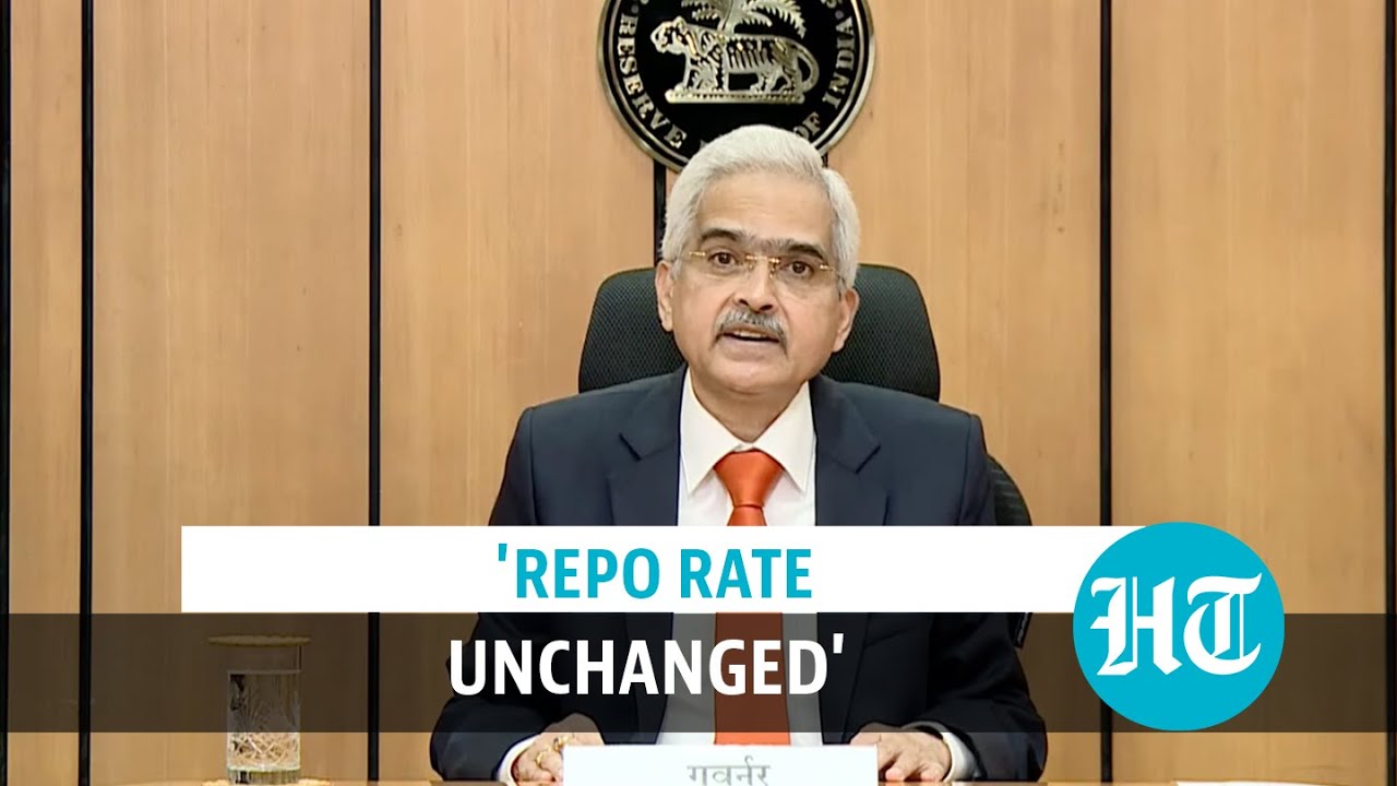 RBI keeps repo rate unchanged at 4% for fourth time in a row
