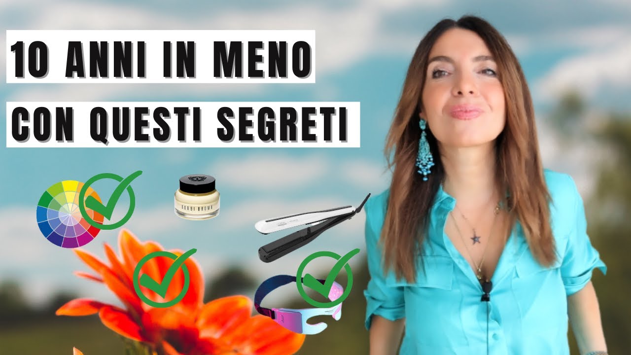 COME SEMBRARE PIÙ GIOVANE DI 10 ANNI CON IL GIUSTO MAKEUP OVER 50 (+ altri segreti)