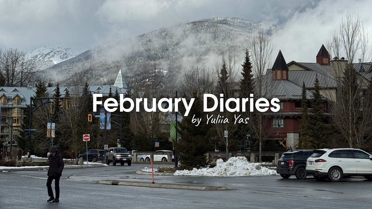 February Diaries: New Coach Bag, Birthday Trip to Whistler, Journaling in the Library