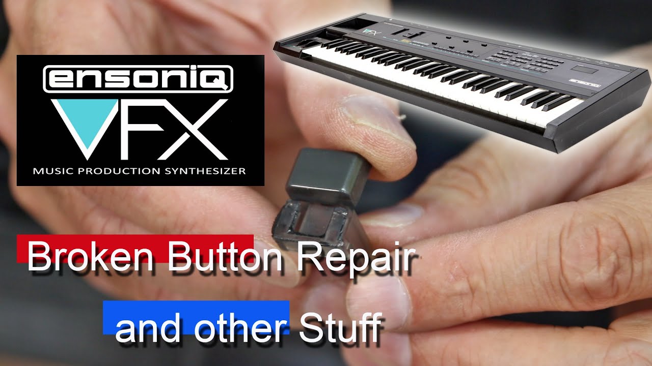 Ремонт визуальных эффектов Ensoniq — Synth Hunter, эпизод 22