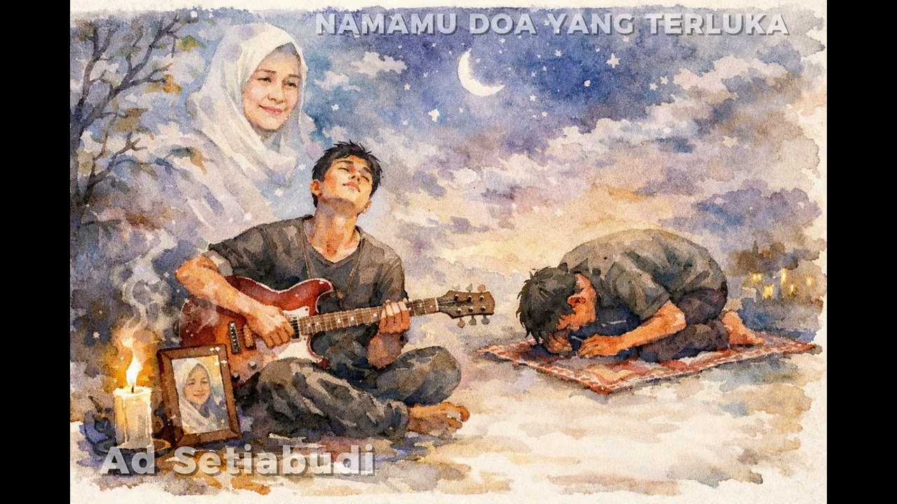 Namamu Doa yang Terluka | Lagu Lirik | Slow Rock Malaysia
