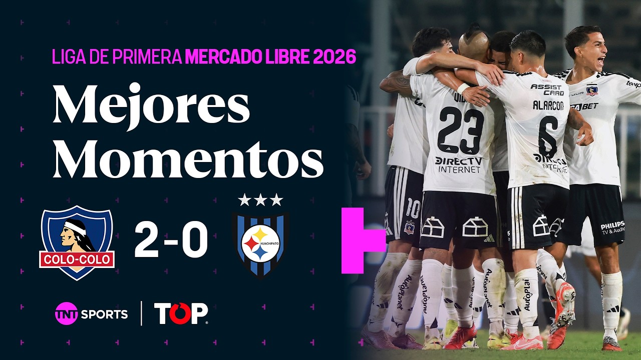 Compacto TOP | ⚪⚫ Colo-Colo 2 - 0 🔵⚫ Huachipato | Liga de Primera Mercado Libre 2026 - Fecha 7