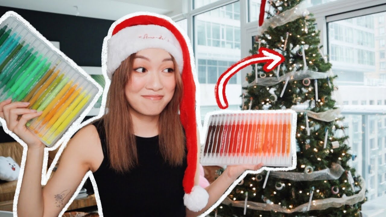 Decorating My Christmas Tree with STATIONERY?!