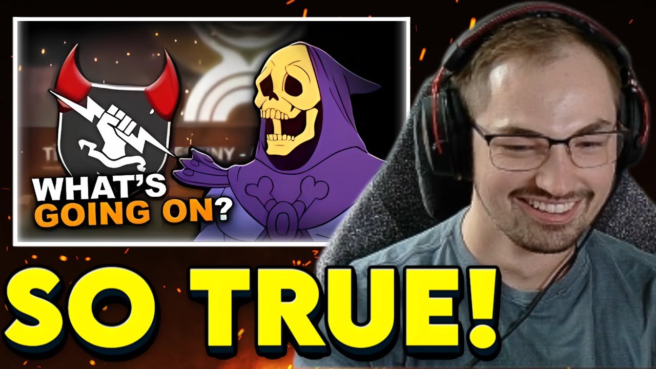 Skeletor Hates Bungie | Real reacts