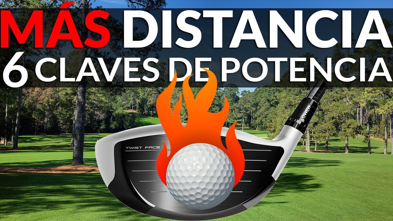 Como ganar 💥 MÁS distancia con el Driver en golf ⛳️