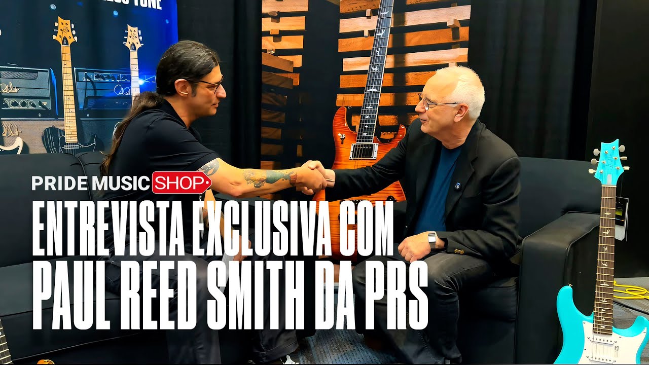 Entrevista exclusiva com Paul Reed Smith da PRS